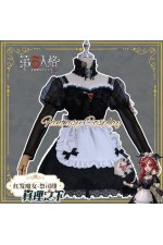 Identity V Priestess Fiona Gilman Crimson Maid Gothic Lolita Dress Cosplay Costume